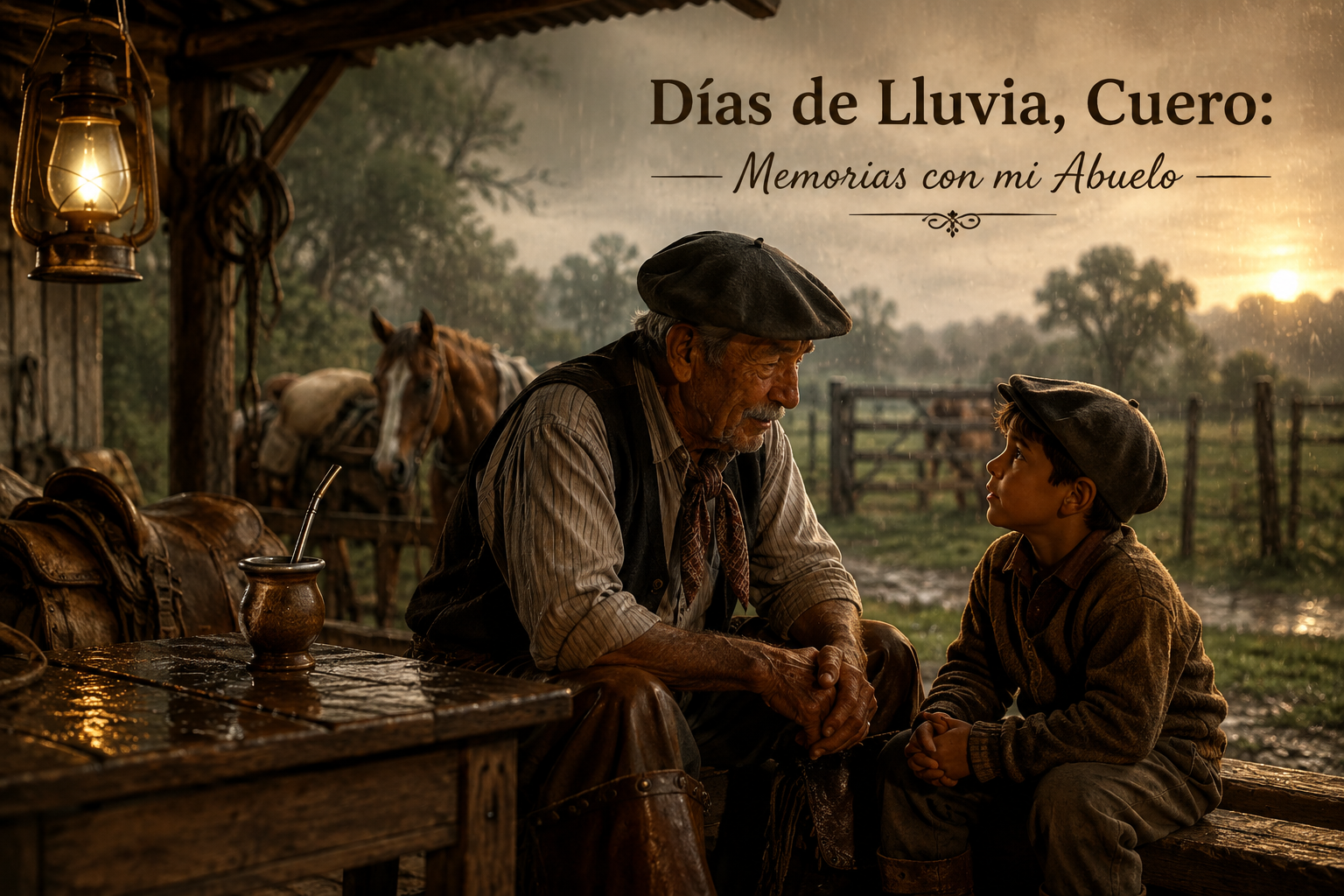 Días de Lluvia, Cuero: Memorias con mi Abuelo